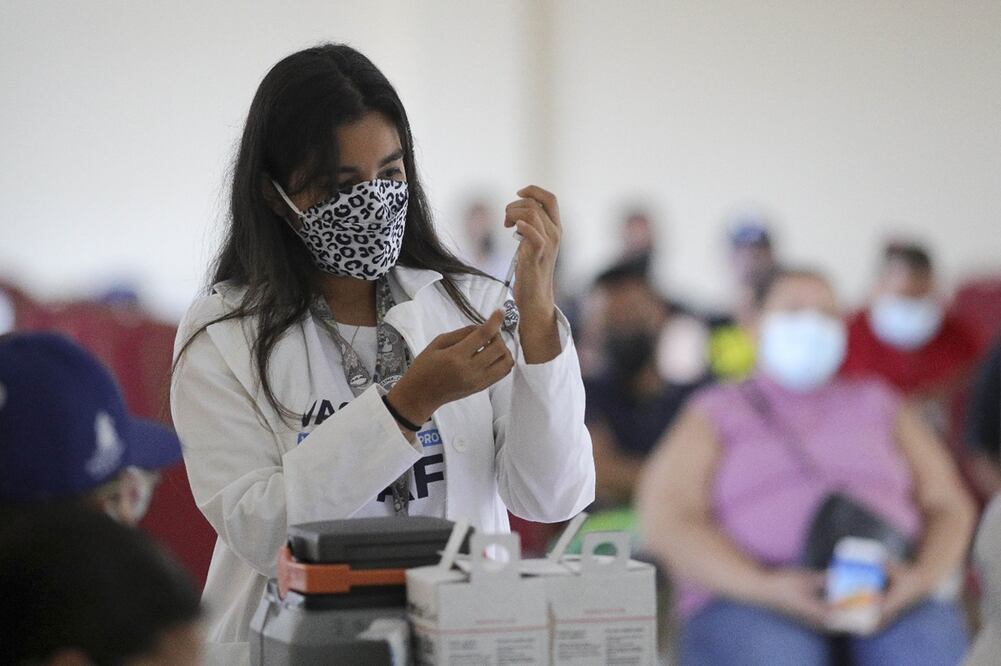 Jornadas de vacunación. Foto: Xinhua
