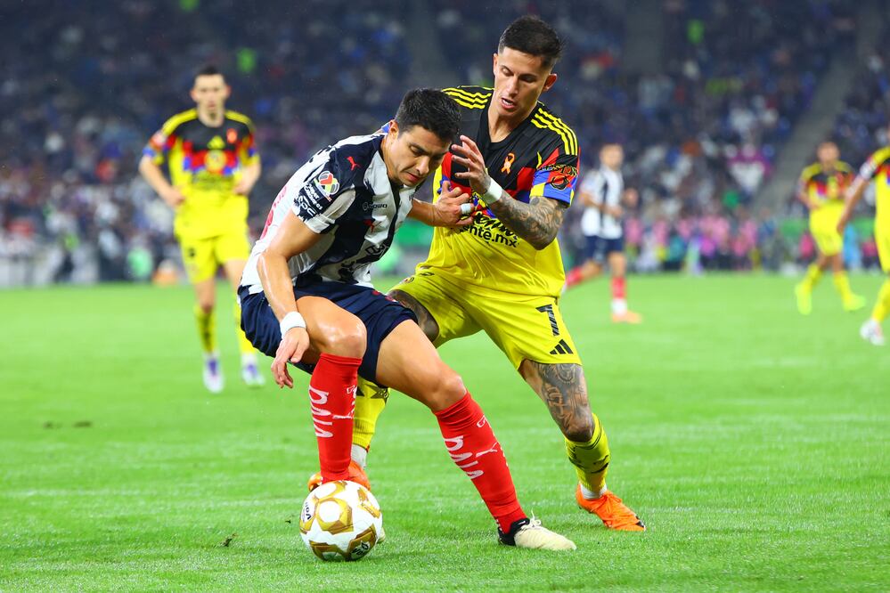 América y Monterrey durante la Liguilla del Apertura 2025 - Foto: Imago7