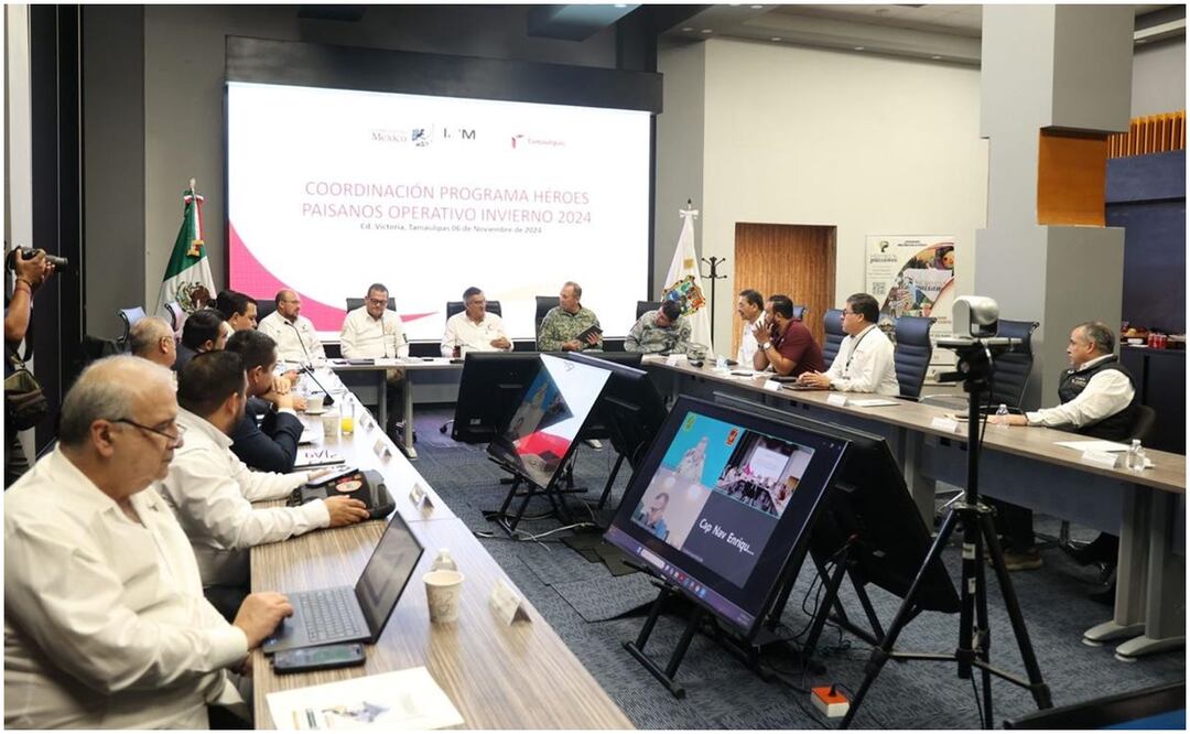 Tamaulipas despliega programa “Héroes Paisanos" para connacionales (6/11/2024). Foto: Especial