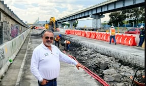 Sistema de Transportes Eléctricos supervisa obras en Trolebús de Ixtapaluca y Chalco; así van los trabajos en la Estación Caseta Vieja