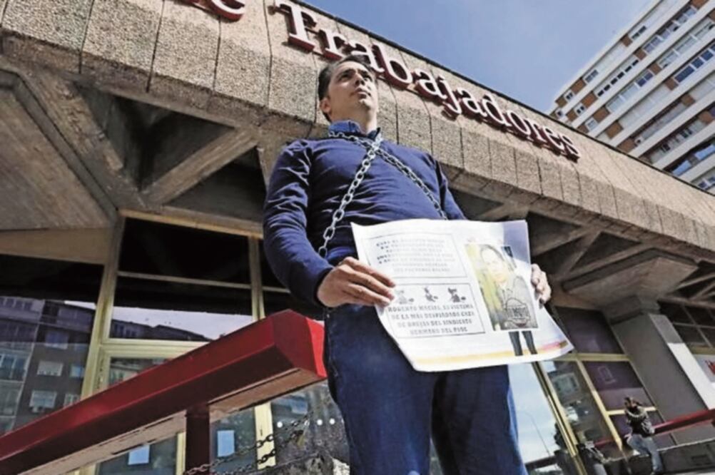 Roberto Macías es acusado por la Unión General de Trabajadores por filtrar a los medios registros contables sobre su presunto financiamiento ilegal (CORTESÍA ROBERTO MACÍAS)