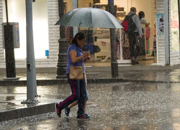 Activan alerta amarilla por lluvias este sábado en alcaldías de CDMX
