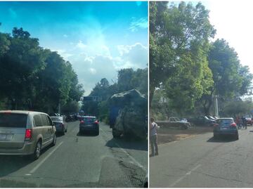 Manifestantes bloquean accesos a Uruapan; exigen liberación de una persona secuestrada
