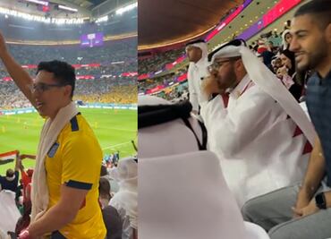 Qatar 2022: Qataríe y ecuatoriano se enganchan por polémico gol anulado
