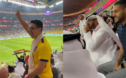 Qatar 2022: Qataríe y ecuatoriano se enganchan por polémico gol anulado