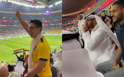 Qatar 2022: Qataríe y ecuatoriano se enganchan por polémico gol anulado