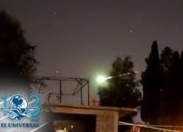 Captan caída de meteorito en Xochimilco