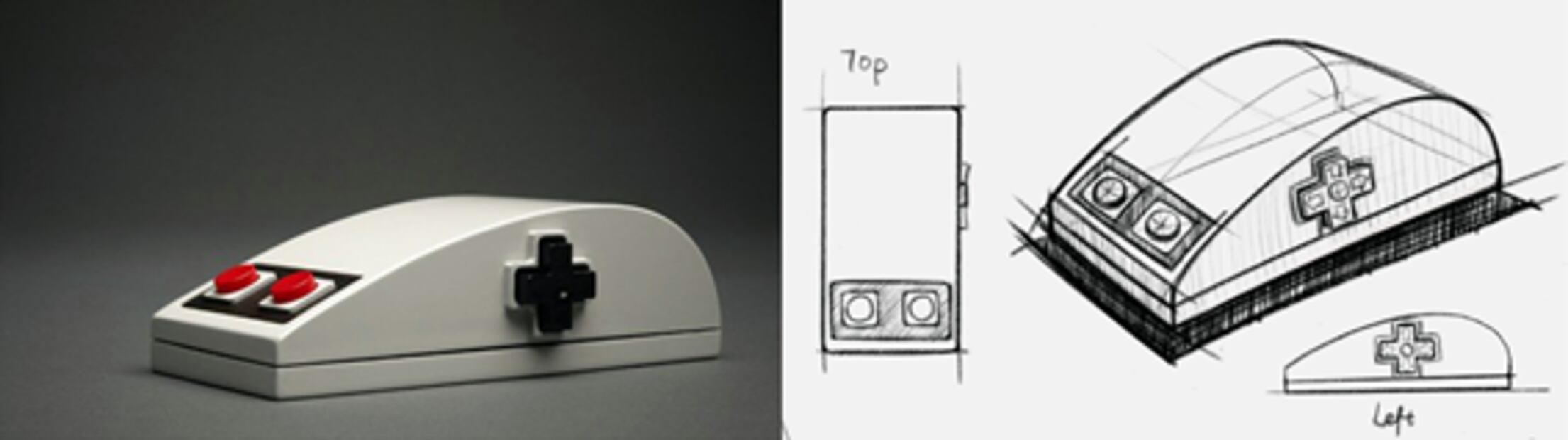 Conoce el mouse inspirado en Nintendo