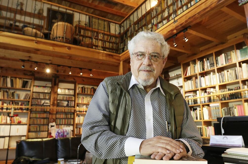 Felipe Garrido, escritro y miembro de la Academia Mexicana de la Lengua.
Foto: EL UNIVERSAL, archivo