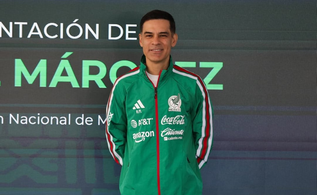 Rafael Márquez, durante su presentación como director técnico de la Selección Mexicana - Foto: Carlos Mejía | EL UNIVERSAL