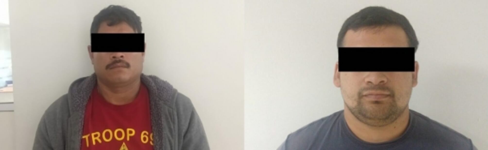 Detienen a presuntos traficantes de 45 indocumentados en NL