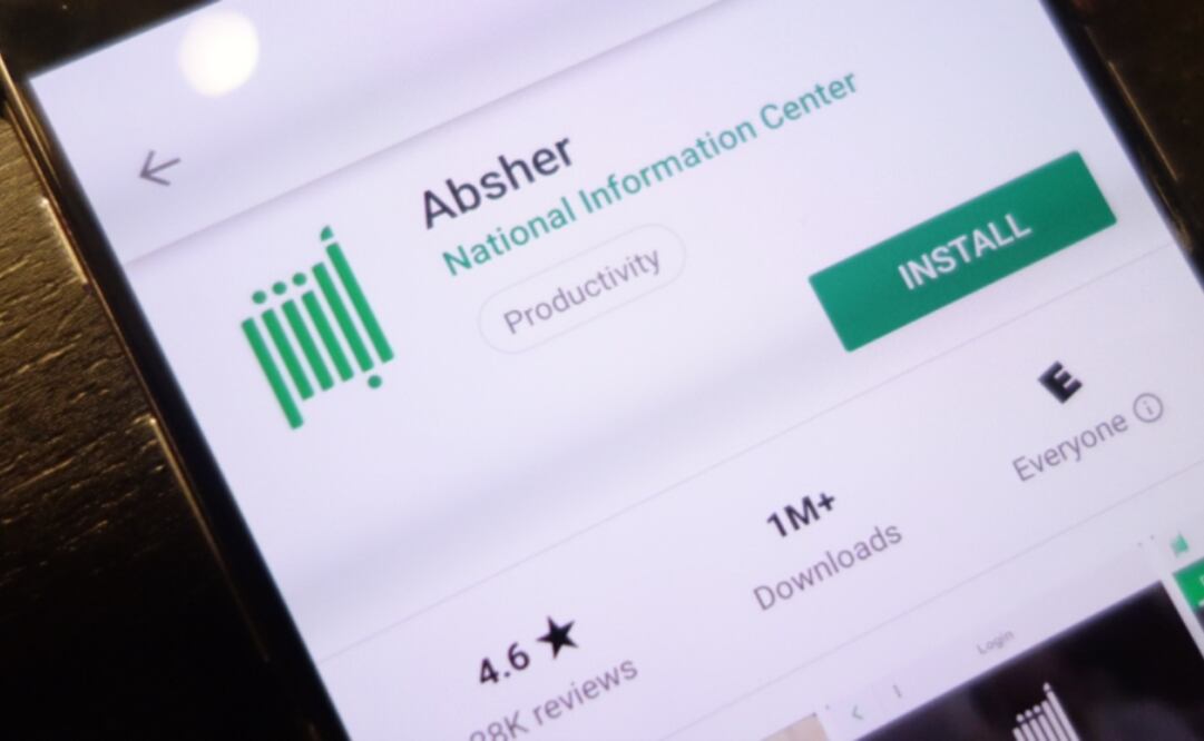 Absher es una app que facilita realizar trámites como pasaportes a los ciudadanos del país, algo para lo que las mujeres necesitan autorización de un hombre