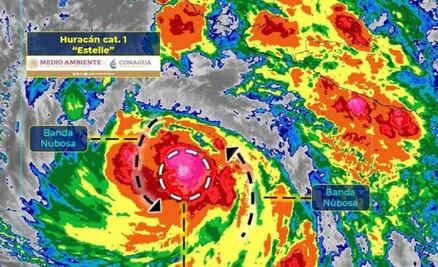 Estelle se intensifica a huracán categoría 1, provocará lluvias intensas en Jalisco, Nayarit y otros 4 estados
