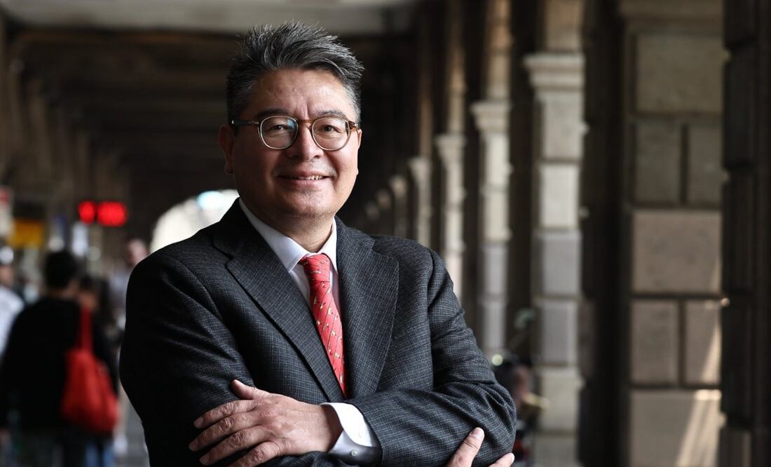 Juan Carlos Reyes Torres, autor del libro "Autonomía de los pueblos originarios y afromexicanos". Foto: Berenice Fregoso/ EL UNIVERSAL