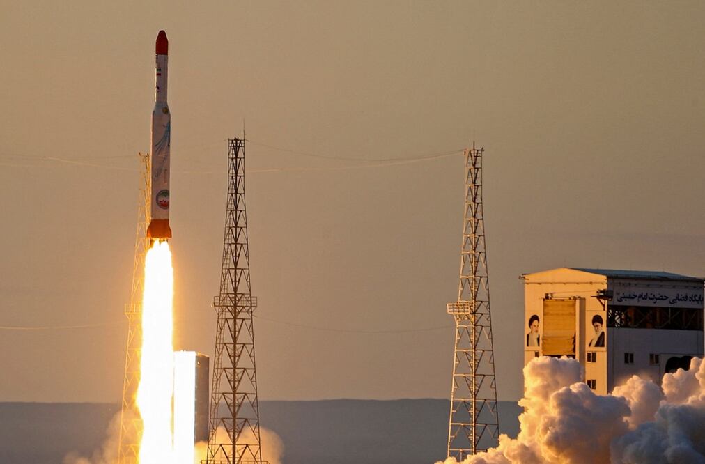 Satélite Simorgh. Foto: AFP