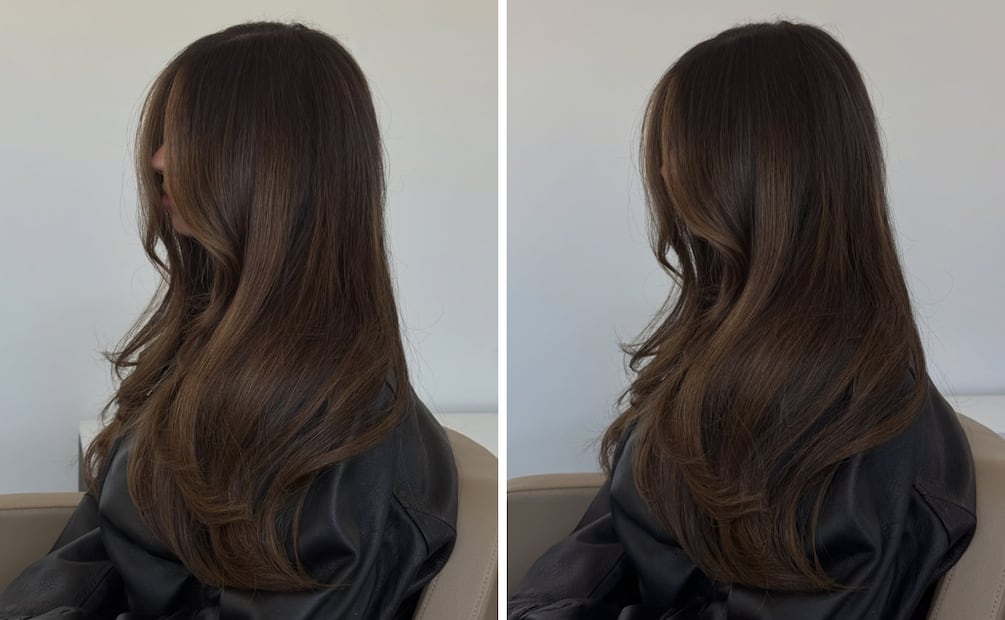 Espresso brunette cuando el objetivo es elogiar y mejorar el color natural de cabello. Foto: Instagram @nmhvir