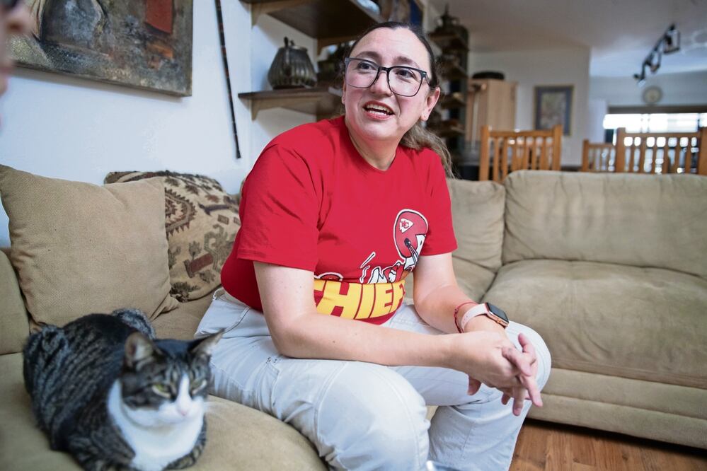 Tras dejar atrás varios problemas, Gabriela Escalante está feliz en su nuevo hogar. Foto: Germán Espinosa / EL UNIVERSAL