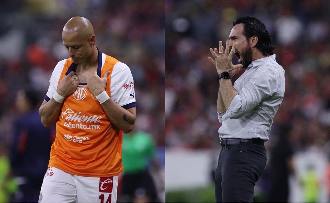 Javier "Chicharito" Hernández y Gerardo Espinoza - Fotos: Imago7