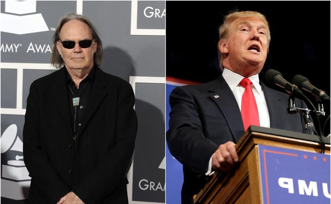 Yo le hubiera dicho que no a Donald Trump: Neil Young