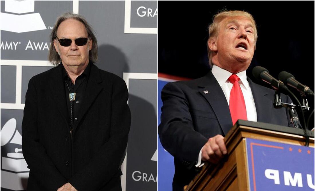 Yo le hubiera dicho que no a Donald Trump: Neil Young