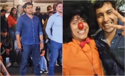 Tenoch Huerta es captado en Coyoacán; participó en un show de payasos: "bien humilde, mi bebé Namor", dicen fans