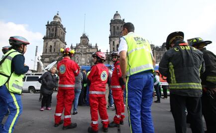 Macrosimulacro deja 26 lesionados en CDMX, confirma Sheinbaum