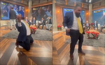 VIDEO: El eufórico festejo de Álvaro Morales en el foro de ESPN por el título del América