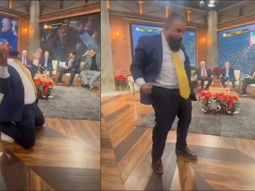 VIDEO: El eufórico festejo de Álvaro Morales en el foro de ESPN por el título del América