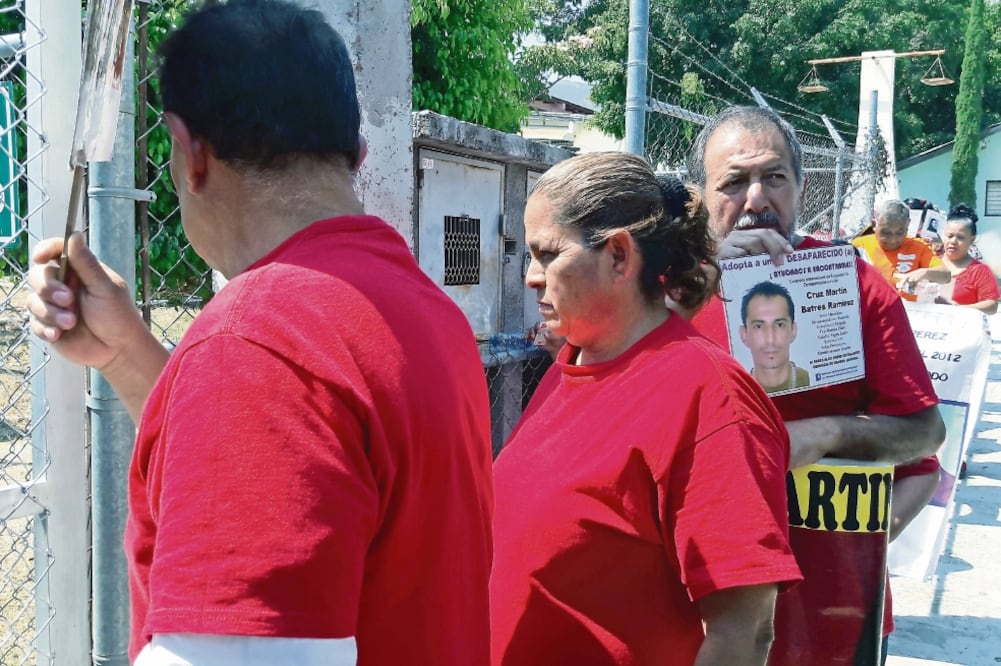 La caravana está integrada por unos 80 familiares de personas desaparecidas de Guerrero, Morelos, Tamaulipas, Coahuila y Veracruz, entre otros estados (ANWAR DELGADO. EL UNIVERSAL)