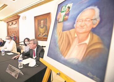 Rinden homenaje a Dantón Chelen en Los Pinos