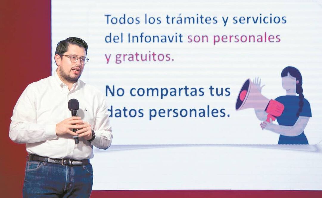 Carlos Martínez Velázquez, director del Infonavit, explicó que, antes, la tasa de interés era de 12% para todos los niveles salariales. Foto: ARCHIVO EL UNIVERSAL