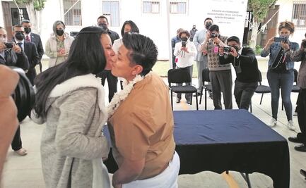 Paola y Tania unen sus vidas en Cereso