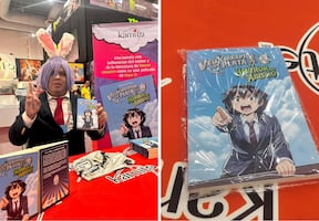 CCXP México 2026: Martín Eastwood revela las claves de "El velociraptor de plata"; novela fusiona anime y lucha libre