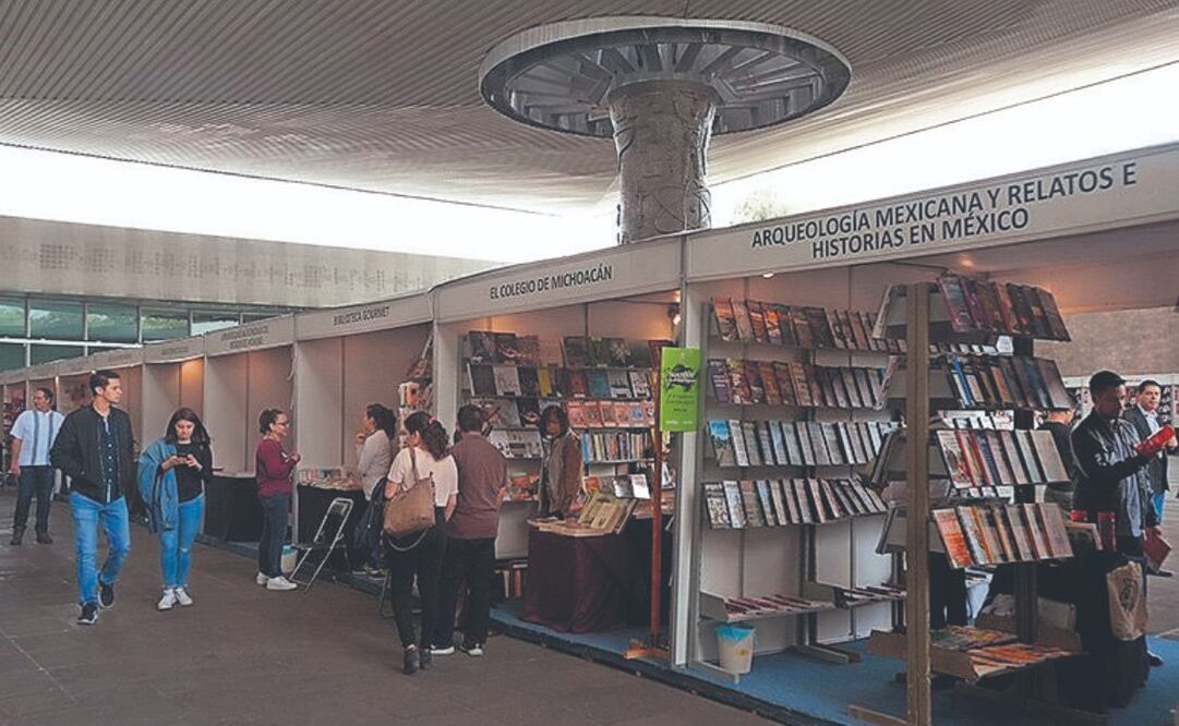 Aspecto de la Feria del Libro de Antropología. Foto: de Secretaría de Cultura