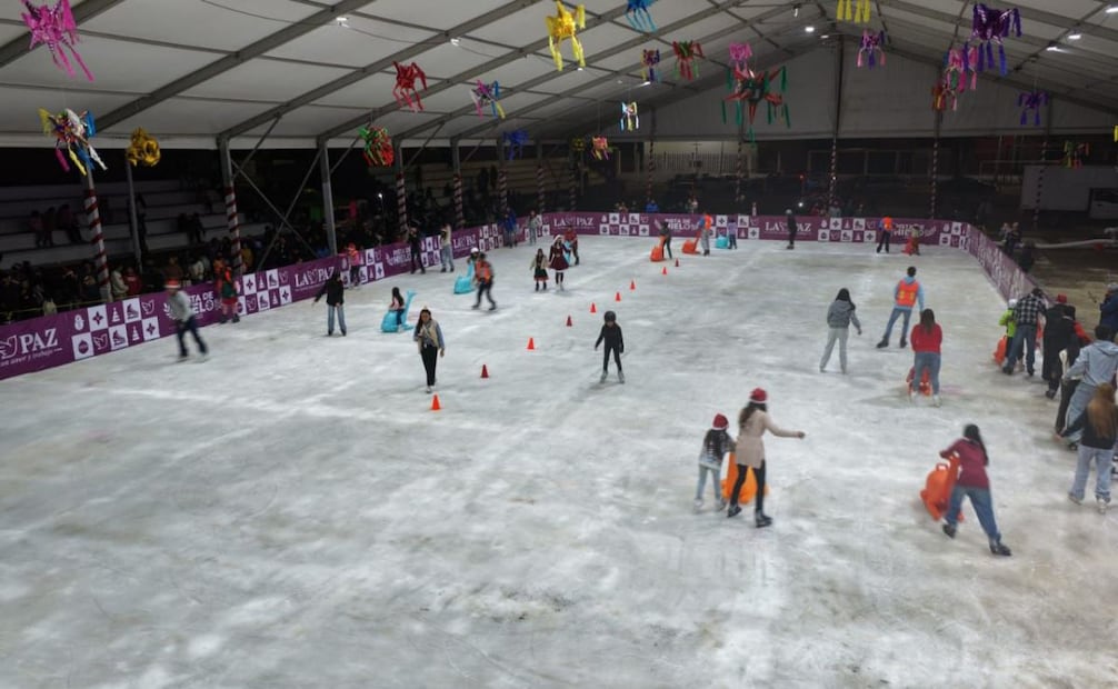 Los Reyes, La Paz y Chalco instalan pista de hielo y villas navideñas con acceso gratuito.
Foto: Especial.