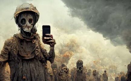 Resultado aterrador: así sería una "selfie del fin del mundo"