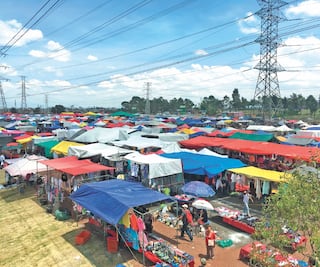 Instalan túneles sanitizadores en tiaguis de Zacatecas
