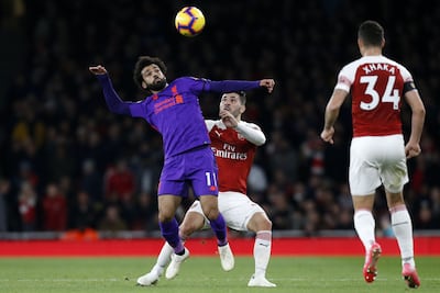 Liverpool continúa como líder al empatar contra el Arsenal