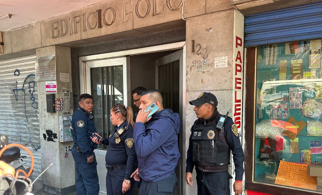 Al lugar de los hechos, arribaron elementos de la secretaría de Seguridad Ciudadana (SSC) . Foto: Iván Montaño/El Universal