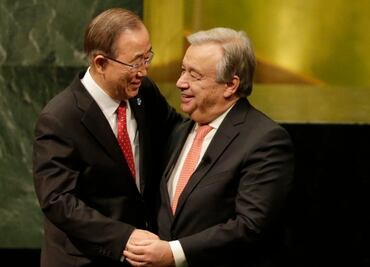 António Guterres jura como secretario general de la ONU