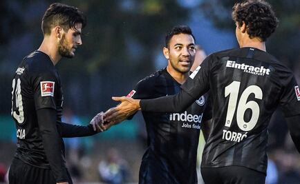Marco Fabián anota doblete en el triunfo del Eintracht 