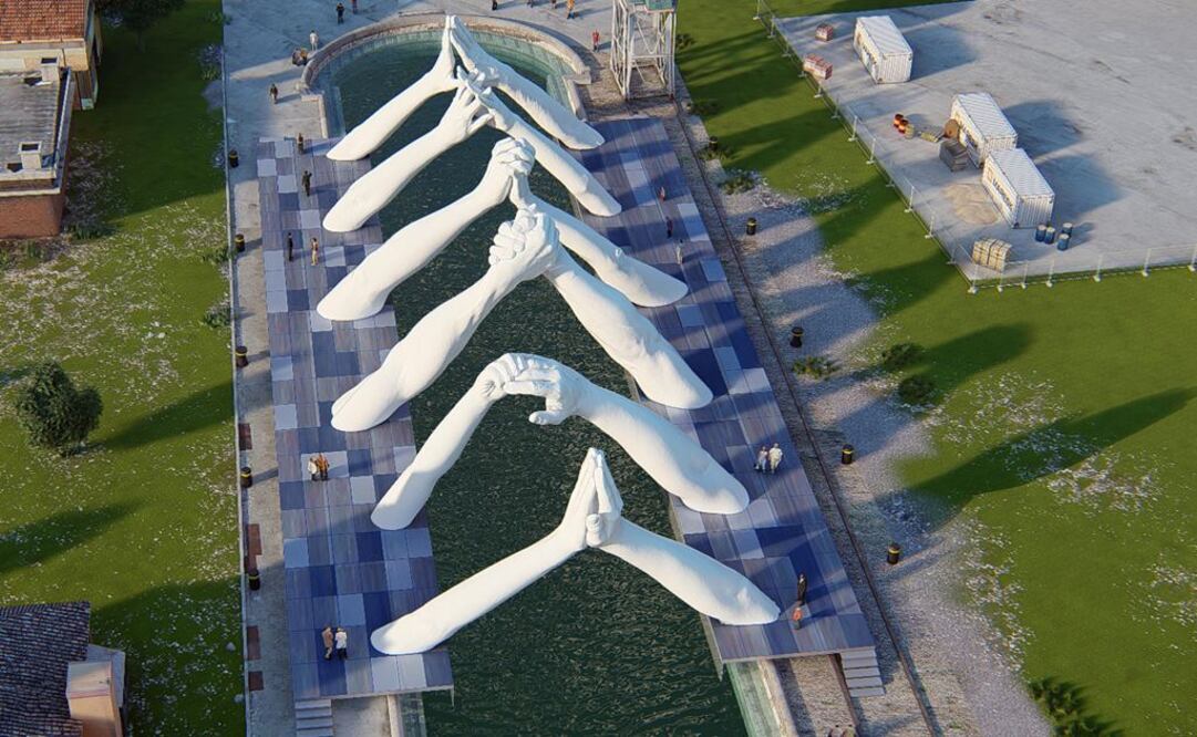 “La humanidad nunca ha crecido creando barreras. Siempre crece cuando abre sus fronteras y acoge culturas nuevas”, expresó. Foto: EFE