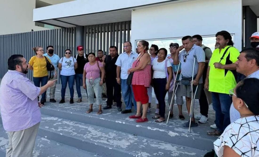 Denuncian por fraude a empresa “Préstamos Yucatán”; afectados realizan protesta en Congreso estatal | El Universal