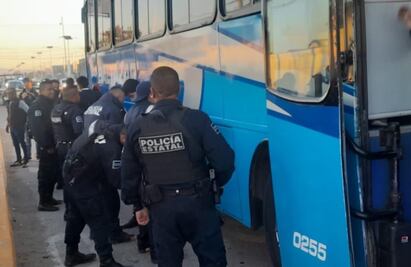 Con apoyo de fuerzas federales y estatales se reanudó el servicio de transporte de la línea México-Tizayuca