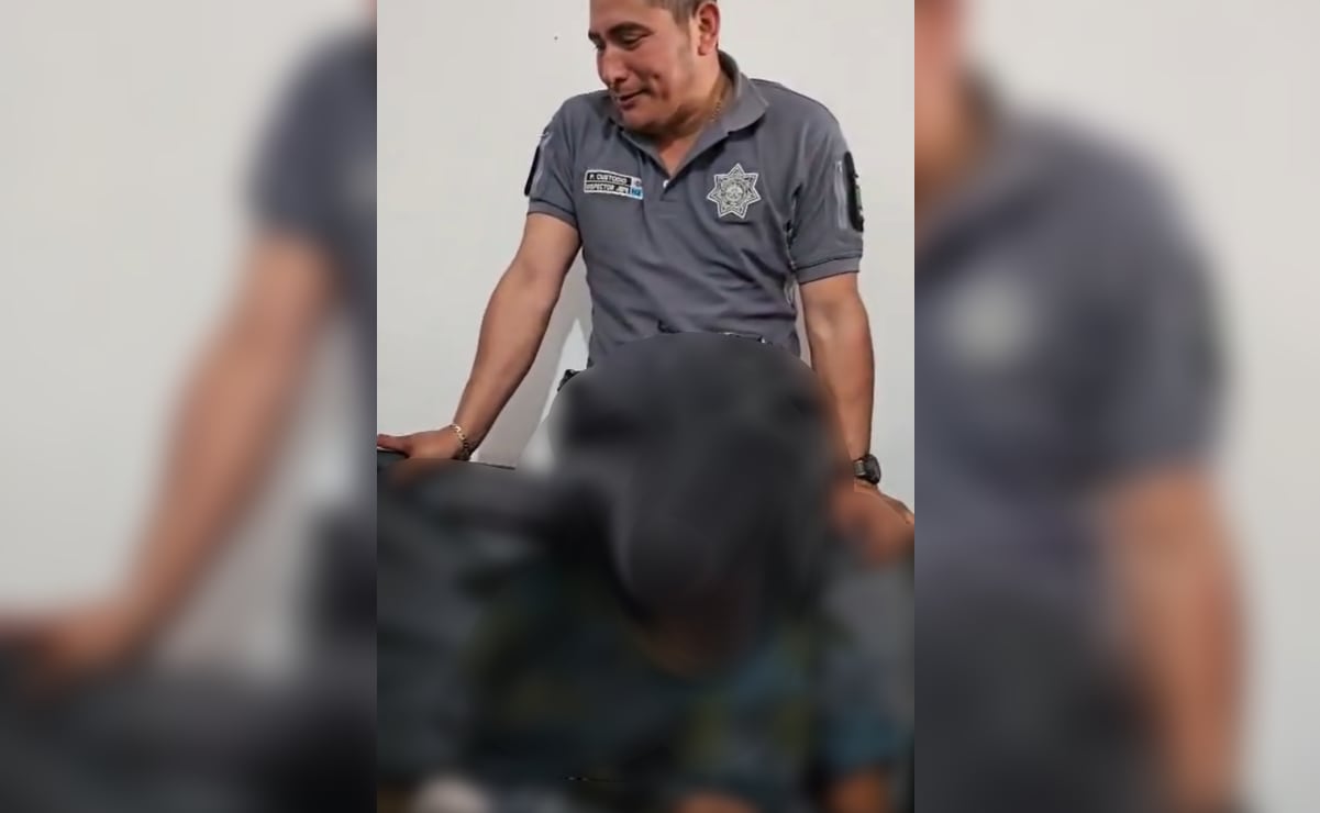 Elementos de la Fiscalía de Chiapas son grabados mientras agreden a presunto ladrón