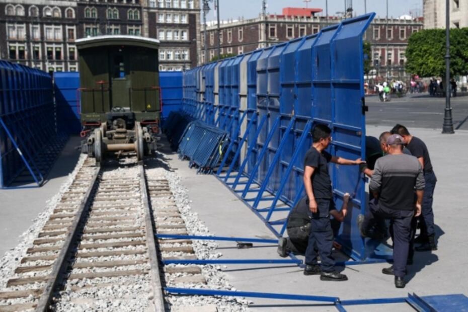 "Tapizan" negocios, estaciones de Metrobús y estatuas por marcha feminista