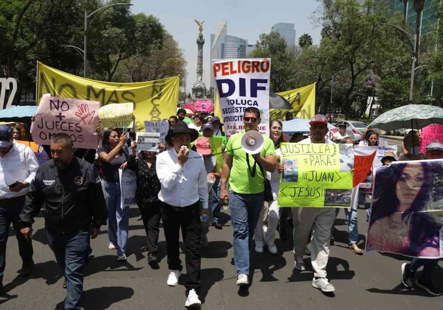 Los defensores de Juan Jesús "N" señalaron que el movimiento partió de la glorieta del Ángel de la Independencia y llegó al Zócalo capitalino. Foto: Carlos Mejía / EL UNIVERSAL