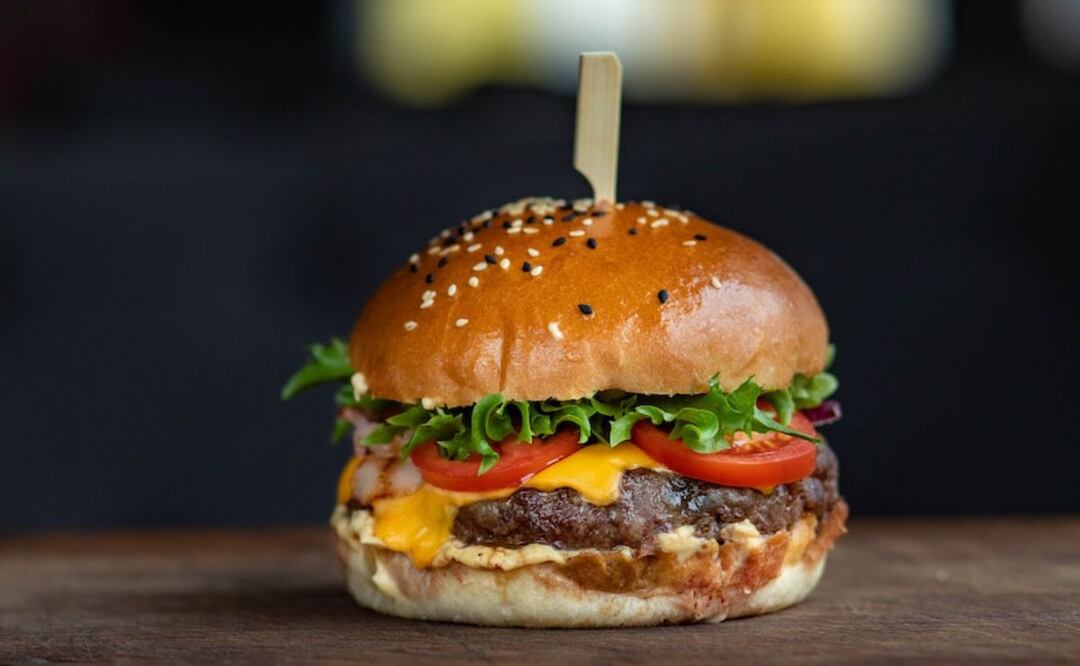 Hamburguesa. Fuente: Pexels