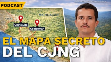 Sierra-Costa en llamas: El mapa secreto de "El Mencho"