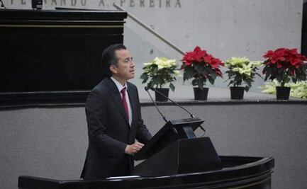 Vamos logrando tranquilizar al estado; asegura Cuitláhuac García ante Congreso de Veracruz 